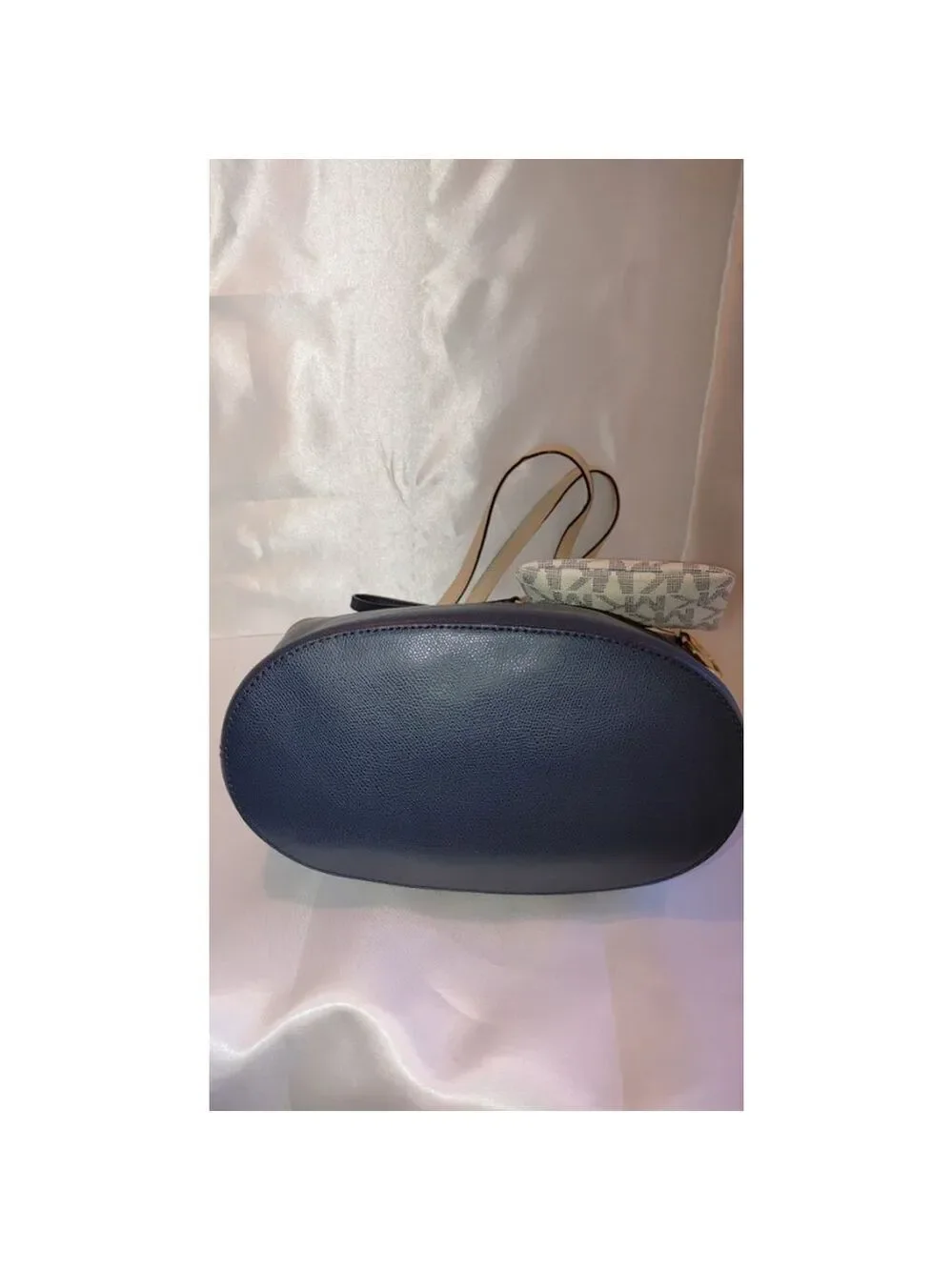 Michael Kors Saffiano Leather Tote & Wristlet in Navy